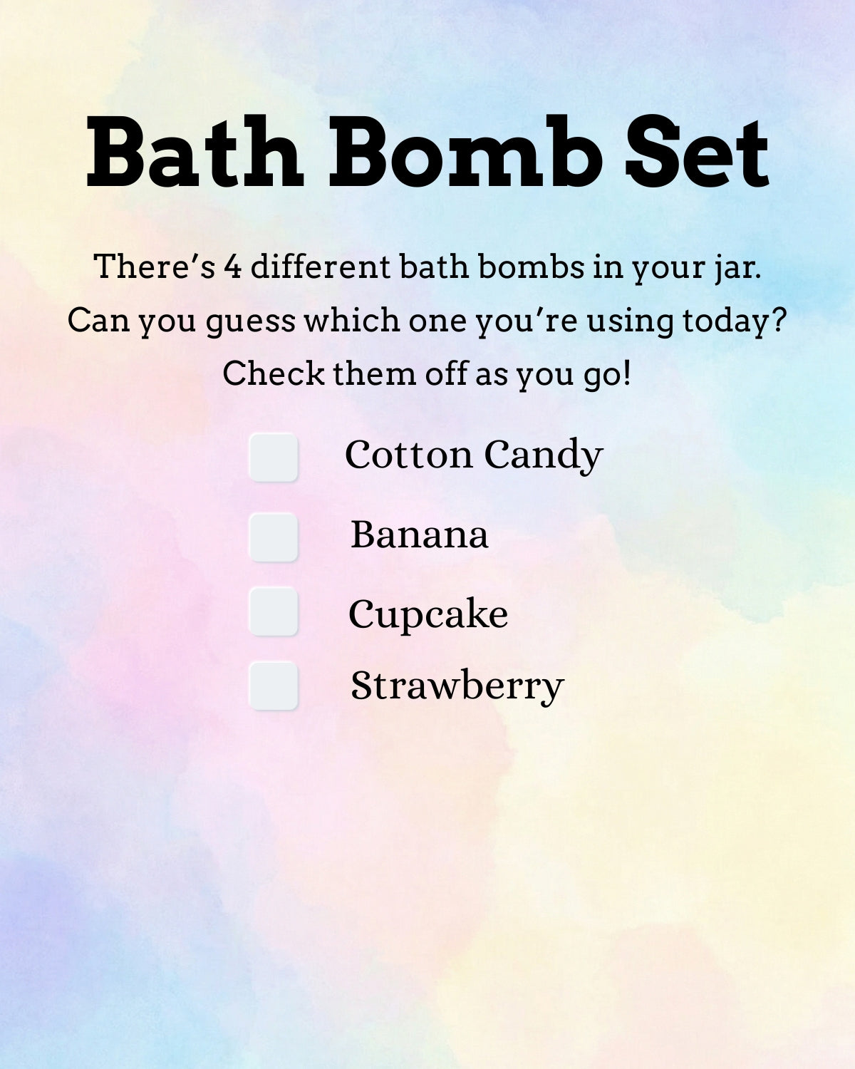 Bath Bomb Set